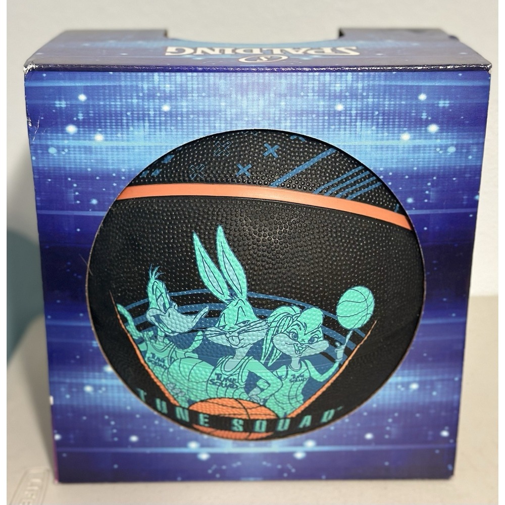 ⚡RARE⚡SPALDING Space Jam Tune Squad 29.5" Space Jam Basketball Ball NEW in Box🏀 - Picture 12 of 15